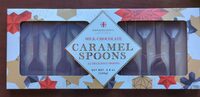 Milk Chocolate Caramel Spoons