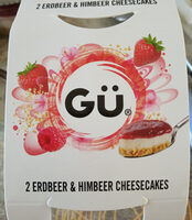 Erdbeer & himbeer cheesecakes