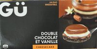 Le cheesecake double chocolat vanille