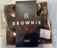 Belgian chocolate brownie