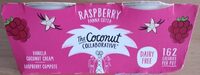 Raspberry panna cotta dairy free