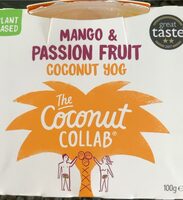Mango & passion fruit Coconut yog