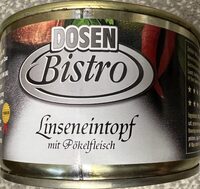 Linseneintopf mit Pökelfleisch