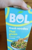 Fresh Thai noodles Thai green
