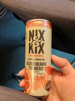 Nix and Kix Blood Orange Tumeric Drink