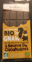 Chocolat lait et beurre de cacahuètes