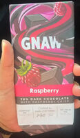70% Dark Chocolate with Raspberry Crisp