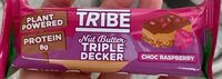 Choc Raspberry Nut Butter Triple Decker