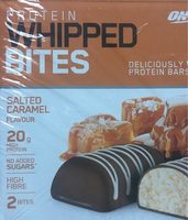 Protein whipped bites salted caramel