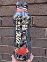 High protein shake strawberry flavour