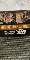 Crispy protein bar
