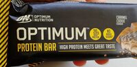 Optimum nutrition protein bar caramel cookie