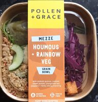 Mezze Houmous + Rainbow Veg Grain Bowl