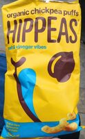 Organic chickpea puffs