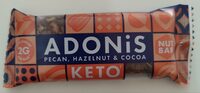 Pecan, Hazelnut & Cocoa Keto Nut Bar