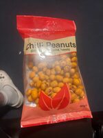 Peanuts with a chilli flavoured coating Ingredient