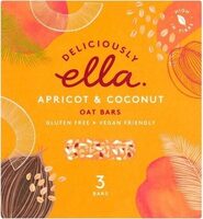 Apricot & Coconut Oat Bars 3 x