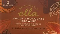 Deliciously Ella Fudgy Chocolate Brownie