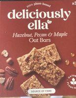 Hazelnut, Pecan & Maple Oat Bars