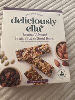 Roasted Almond Fruit, Nut & Seed Bars