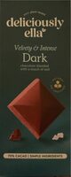 Velvety & intense dark chocolate