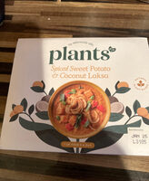 Spiced sweet potato & coconut laska