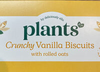 Crunchy vanilla biscuits