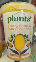 Creamy Carrot & Butter Bean Soup