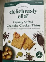 Lightly Salted Crunchy Cracker Thins
