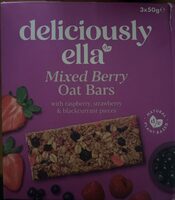 Mixed Berry Oat Bars