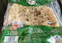 Hand made naan