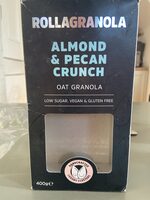 Almond and pecan crunch oat granola