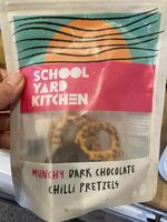 Munchy Dark Chocolate chilli Pretzels