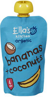 Ellas Kitchen Bananas/Kokos 4md 120g