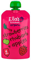 Strawberries, Rhubarb + Apples