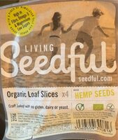 Organic Loaf Slices - Hemp Seeds