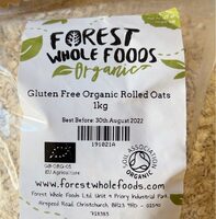 Gluten free organic rolled oats