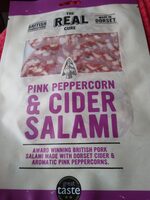 Pink Peppercorn & Cider Salami