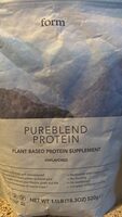 Pureblend protein unflavored