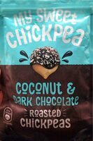 Coconut & dark chocolate roasted chickpeas