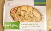 Chicken & leek hotpot
