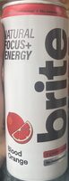 Blood orange energy drink