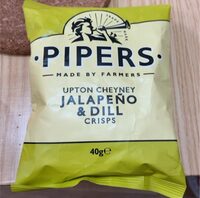 Upton cheyney jalapeño & dill crisps