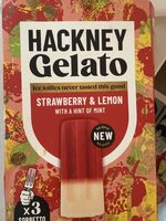 Strawberry & Lemon Lollies