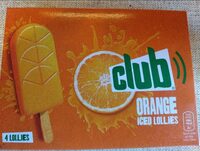 Orange Ice Lollies