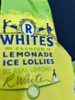 R Whites Lemonade Ice Lollies