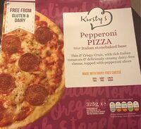 Gluten dairy free pepperoni pizza