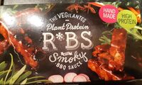 Plant protein bbq ribs
