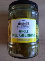 Hazleme Fine Food Whole Dill Gher Ins Sweet & Tang