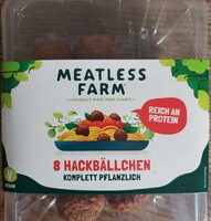 8 Hackbällchen - Komplett Pflanzlich